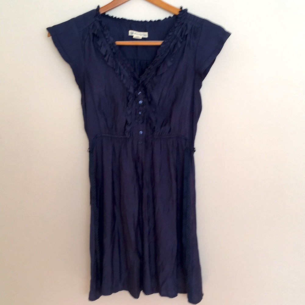 Navy Blue AE sun dress- M